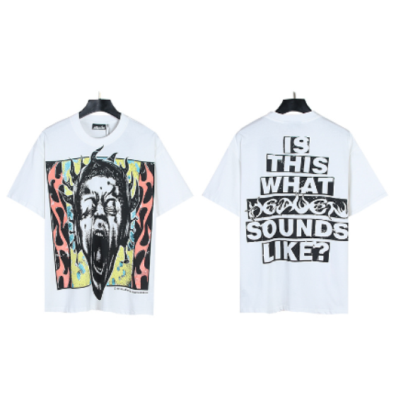 Hellstar High Street Cotton Loose Short-Sleeve T-Shirt